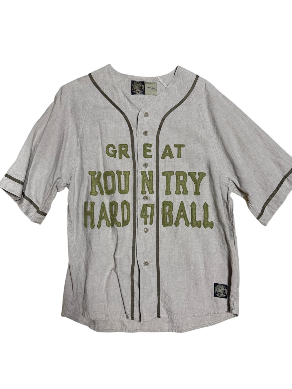 캐피탈 리넨 베이스볼 3  상품이미지1