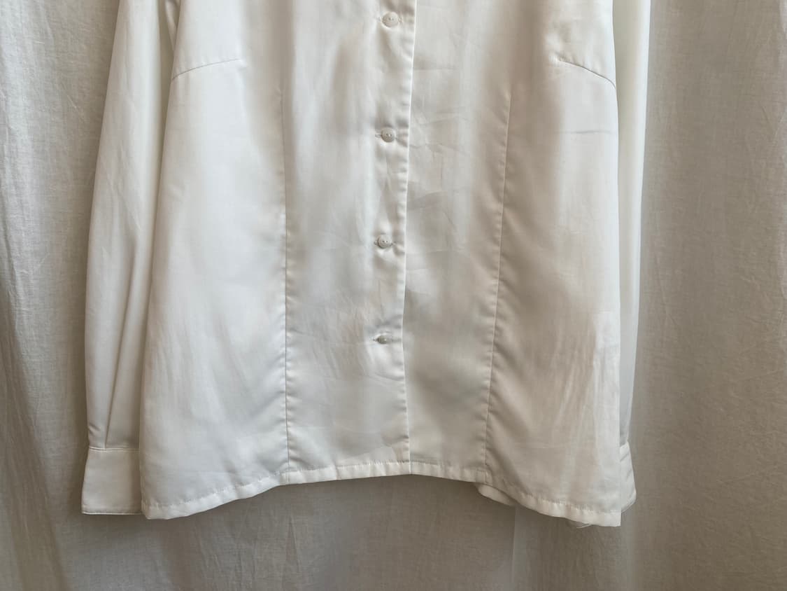 화이트 리본 블라우스(M) 상품이미지5