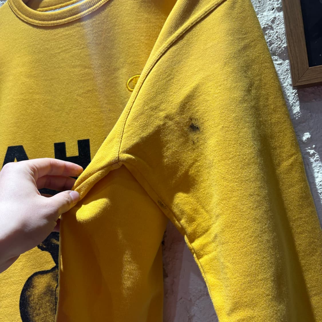 챔피온 빈티지 LA HAINE 커스텀 맨투맨 상품이미지4