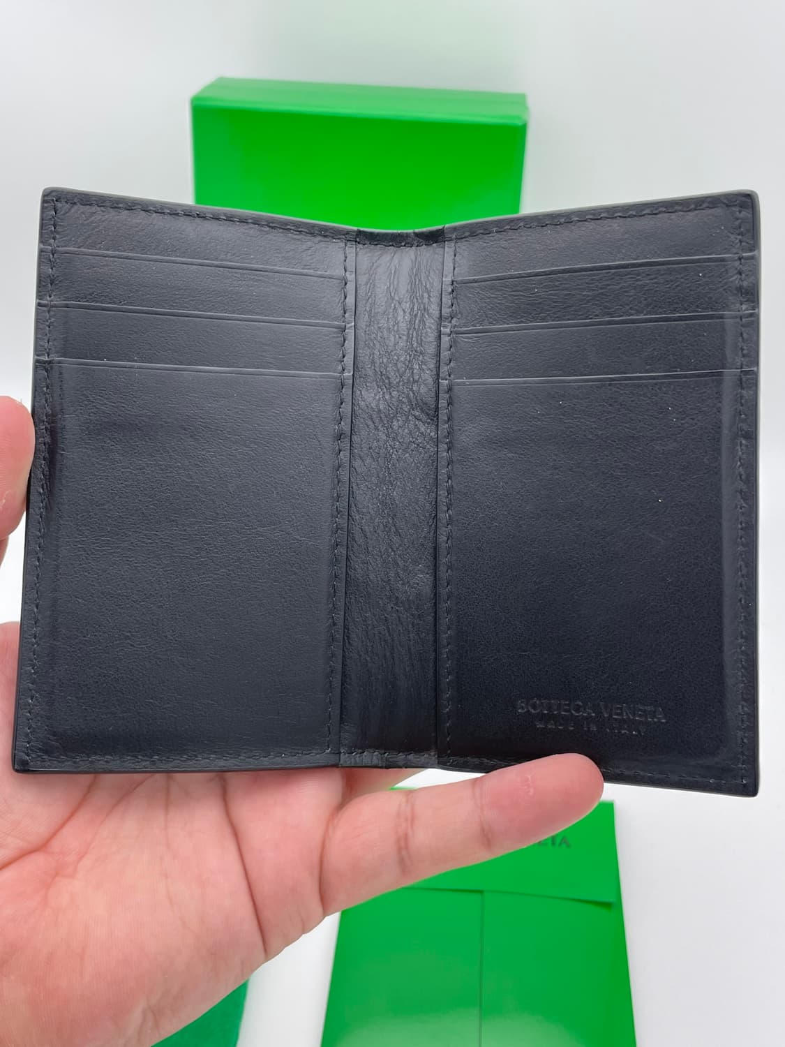 [ 정품 / 풀구성 ] 보테가베네타 맥시 오거나이저 블랙  상품이미지3