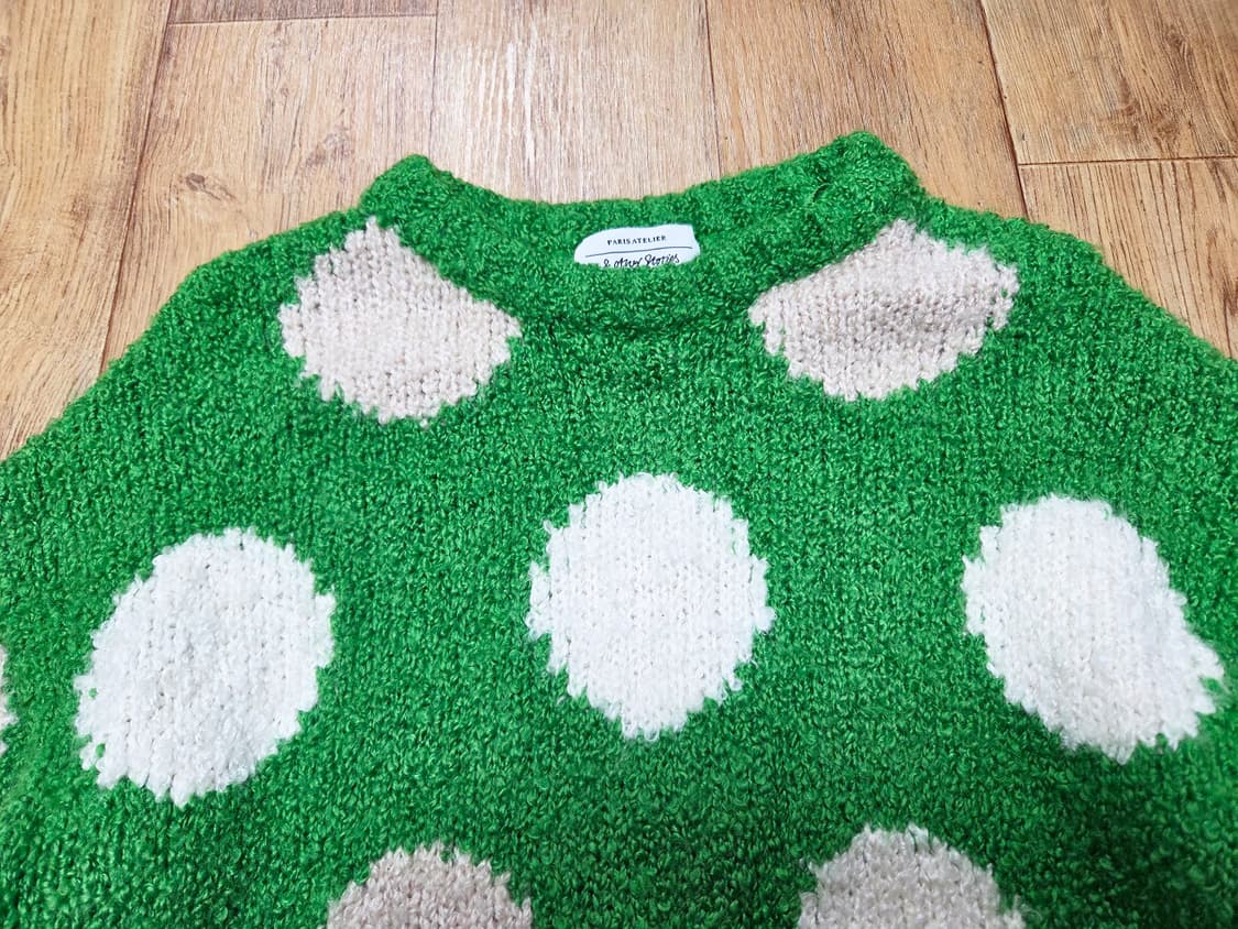 앤아더스토리즈(& Other Stories)  도트니트 55 새상품 상품이미지3