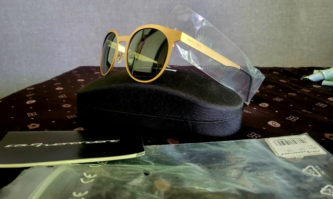 [미사용 새상품] -lNDEPENDENT 이탈리아 티타늄 선글라스 상품이미지3