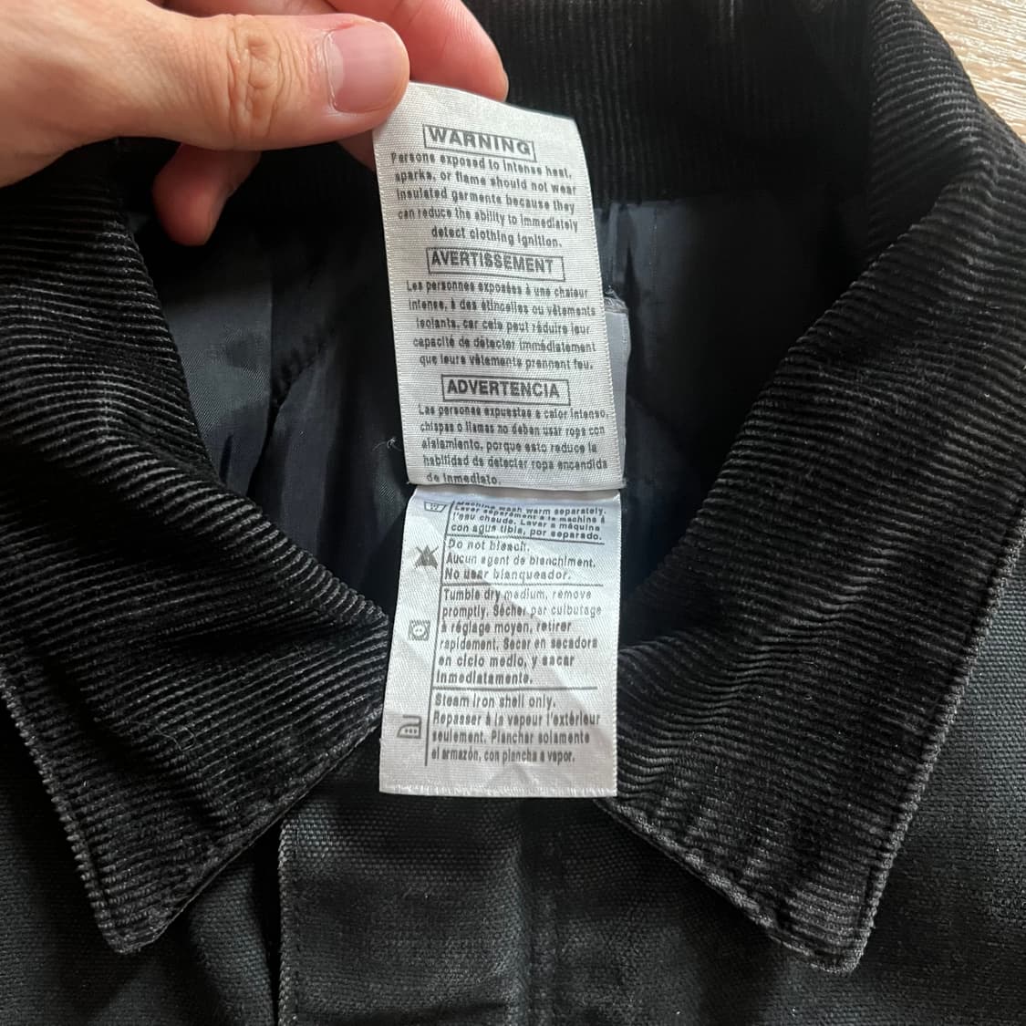 [CARHARTT] 칼하트 워크자켓 C28 BLK 상품이미지3