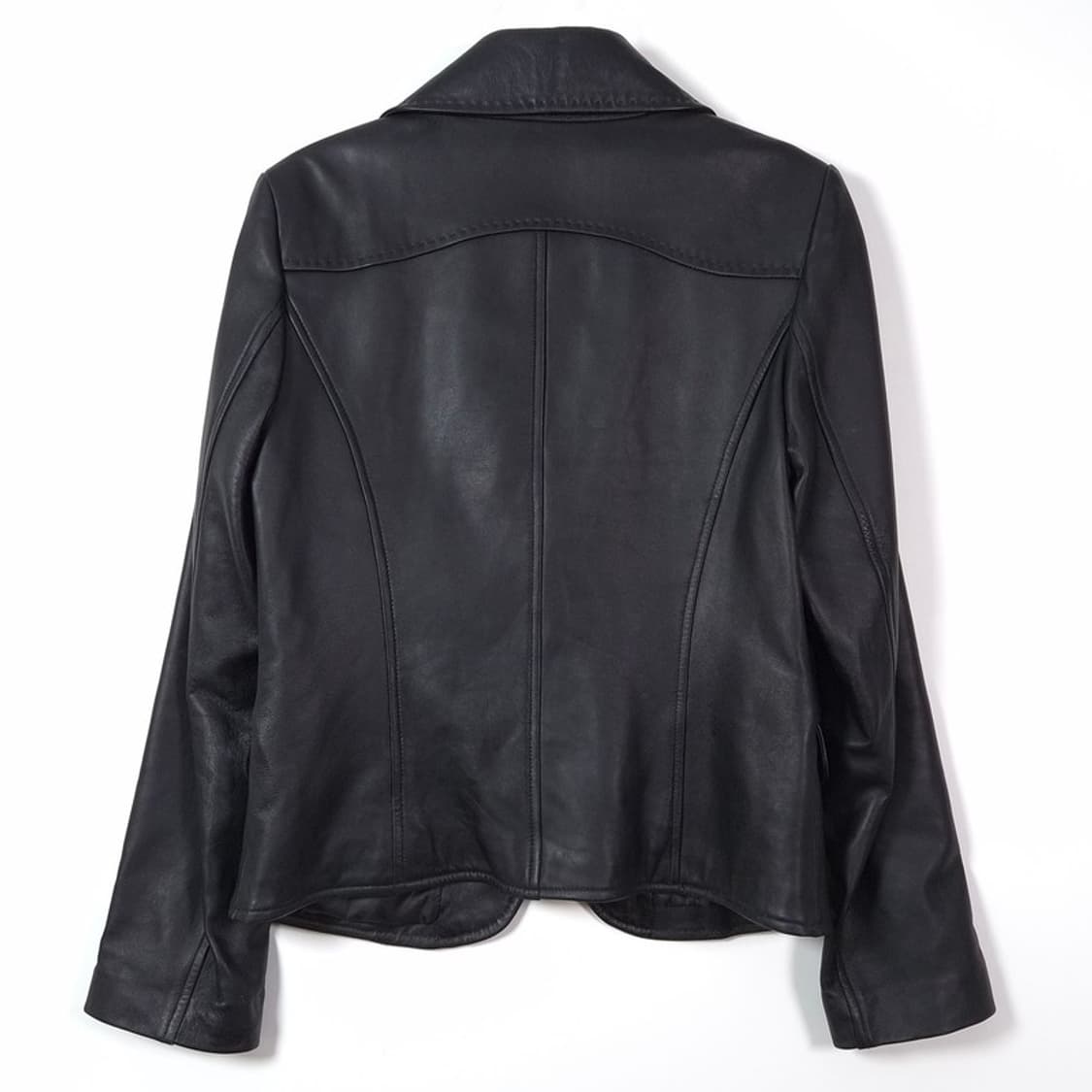 CHIFFONS 리얼 램스킨 스티치 레더 블레이저 자켓 88 상품이미지2