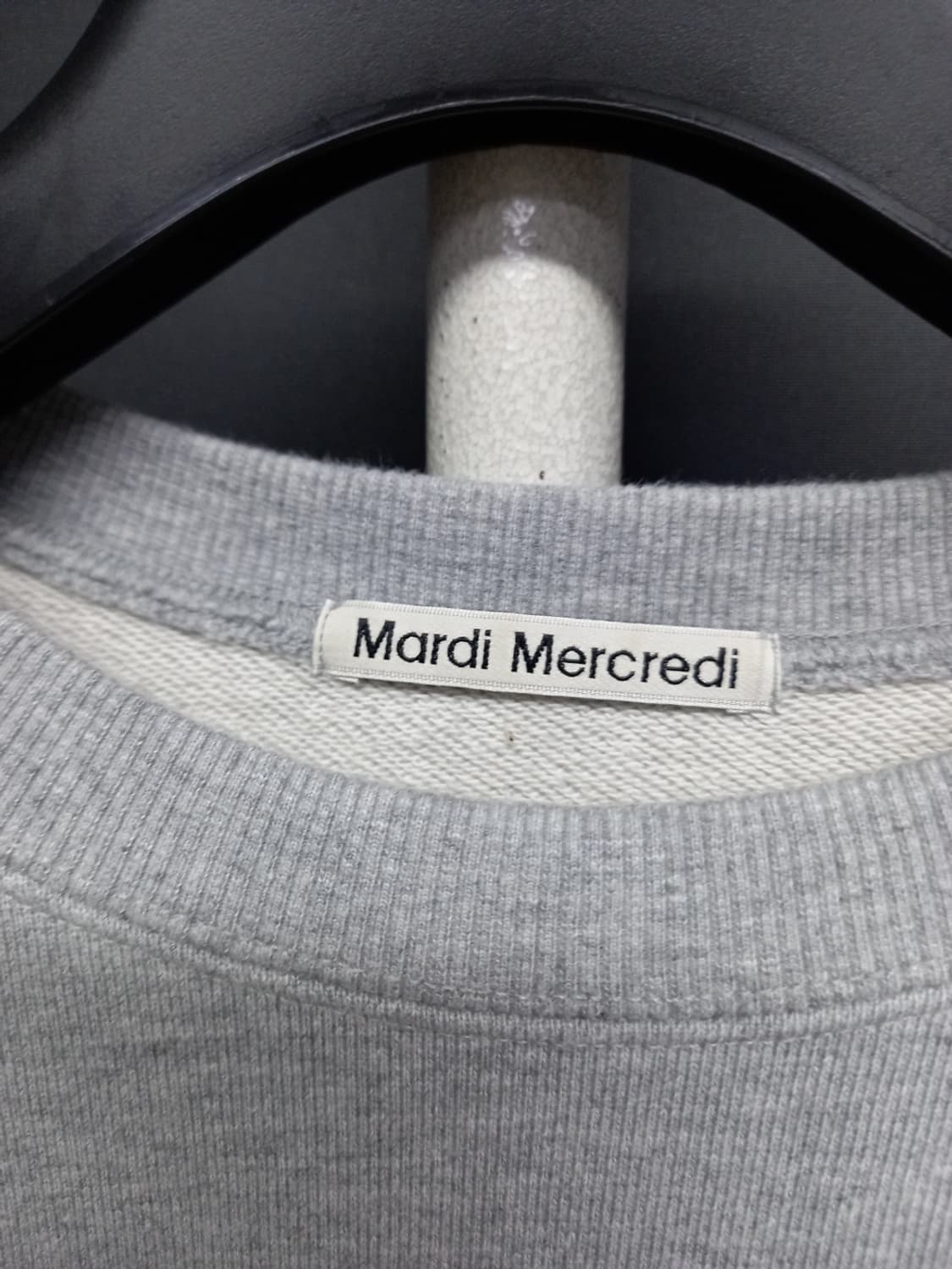 마르디메크르디 춘추동 초록그레이 맨투맨 F 44-77 상품이미지7