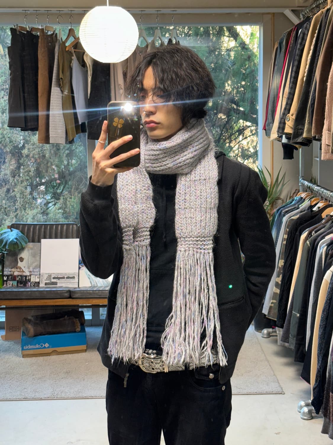 츠모리 치사토 글리터 머플러 상품이미지2