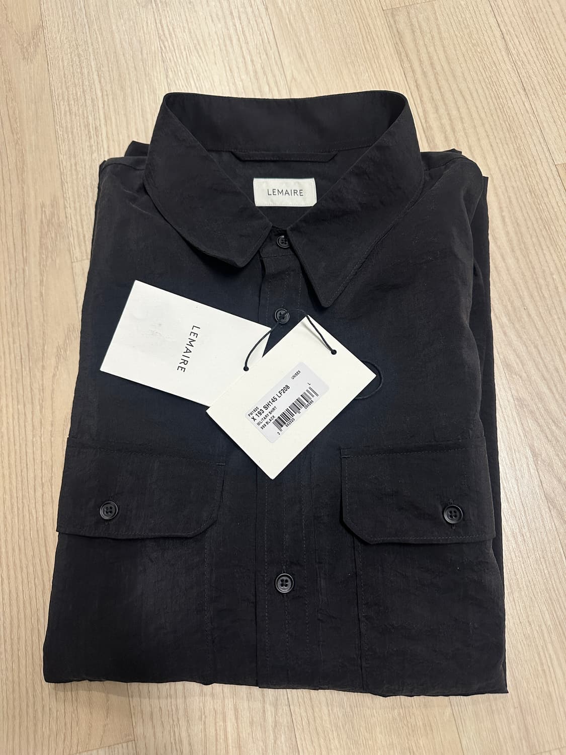 (L) 르메르 드라이 실크 밀리터리 셔츠 상품이미지2