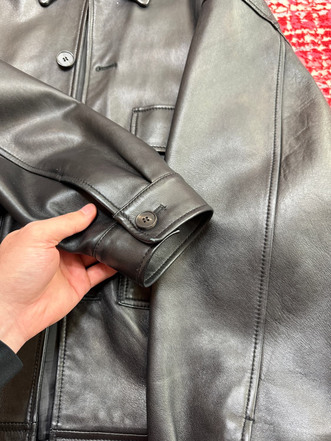 [4] MMGL 양가죽 램스킨 레더 자켓 상품이미지4