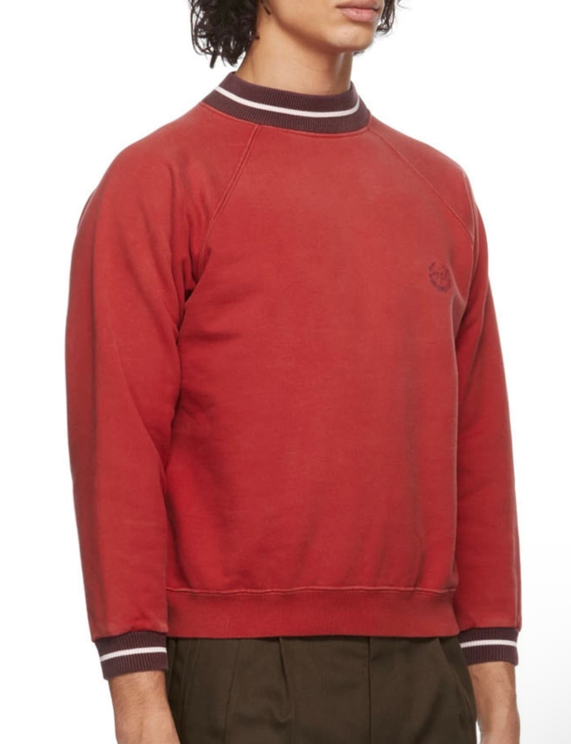 메종 마르지엘라 레드 코튼 스웻셔츠/맨투맨 상품이미지5