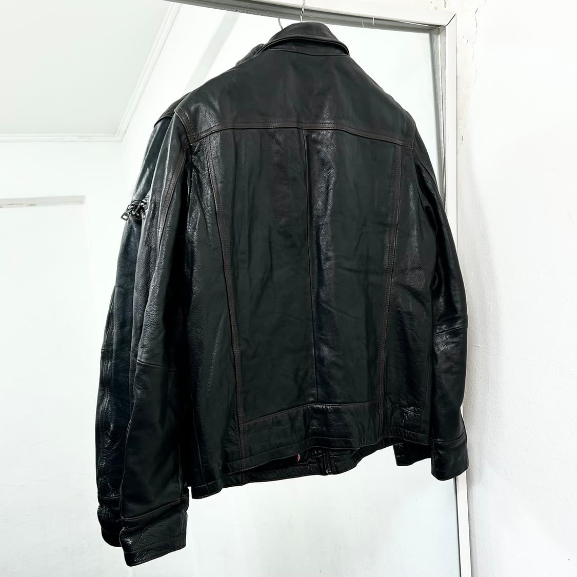 DANIER 소가죽 라이더 자켓 상품이미지5