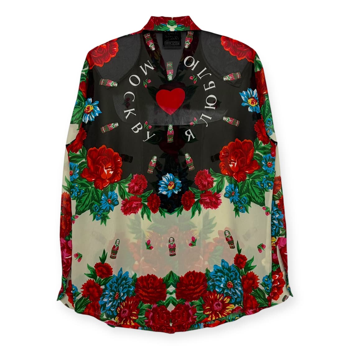 모스키노 패턴 셔츠 상품이미지10