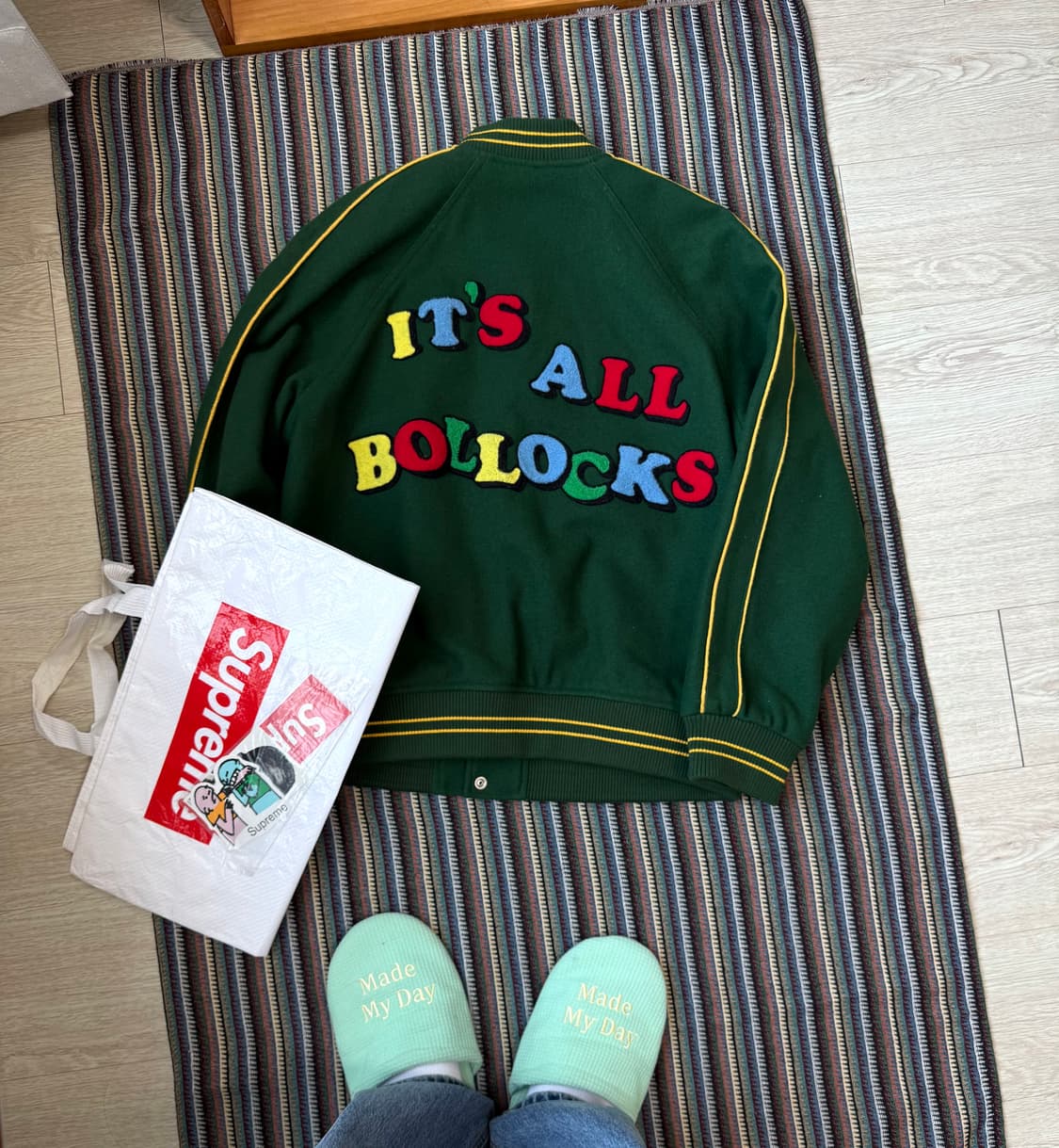 슈프림 제이미 리드 바시티 자켓 상품이미지3