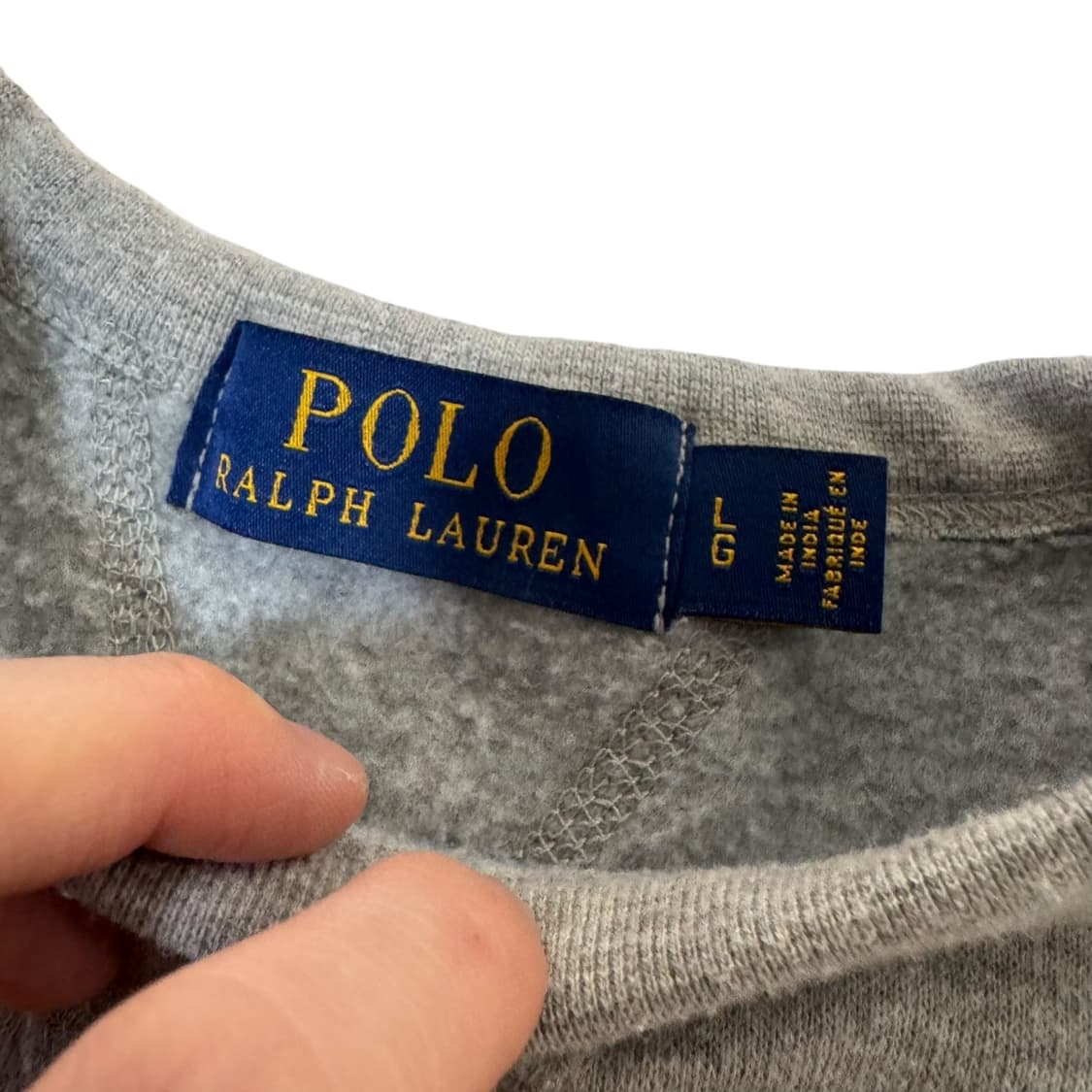 신형 폴로 랄프로렌 그레이 맨투맨 상품이미지3