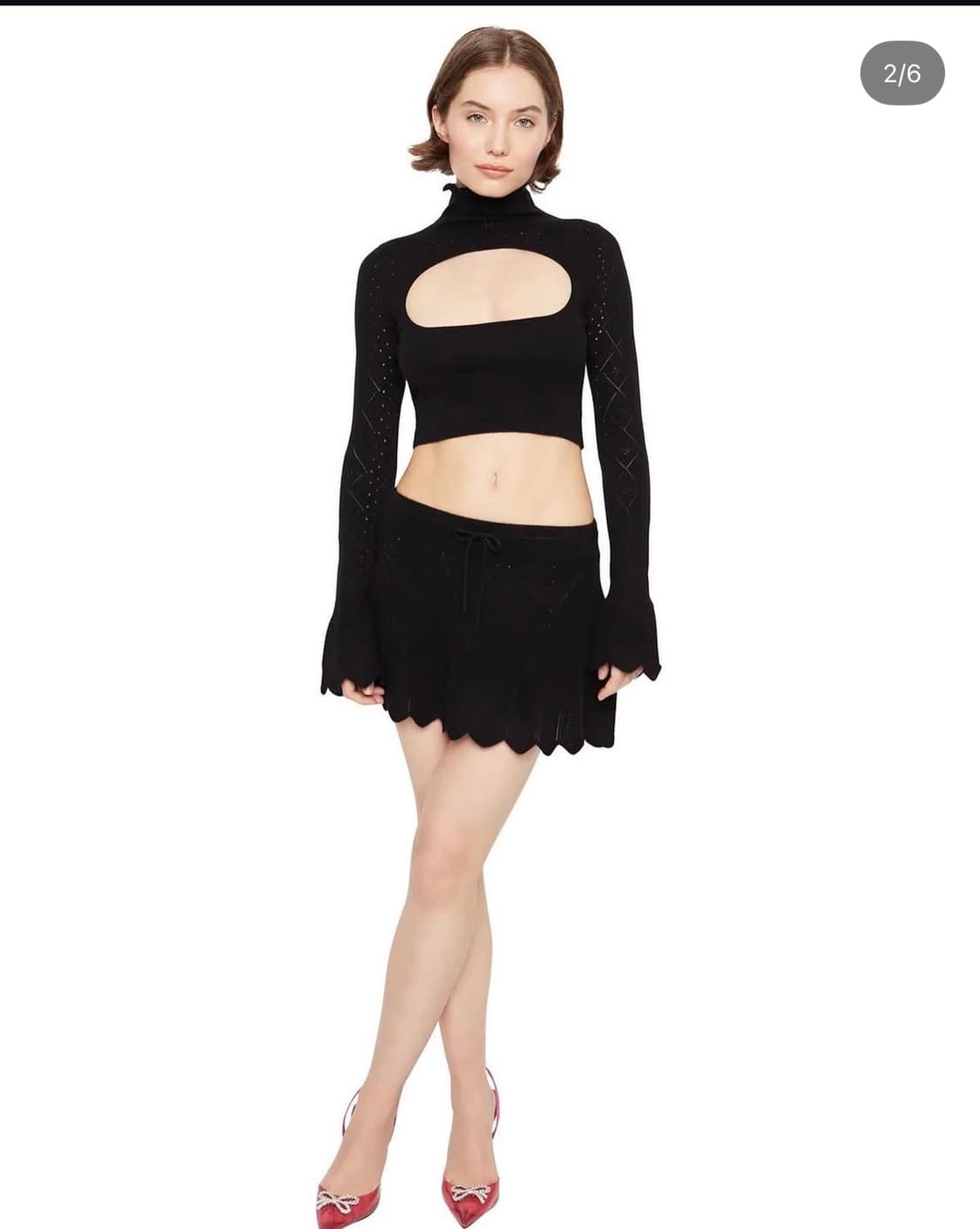 Danielle guizo turtleneck top s 상품이미지2