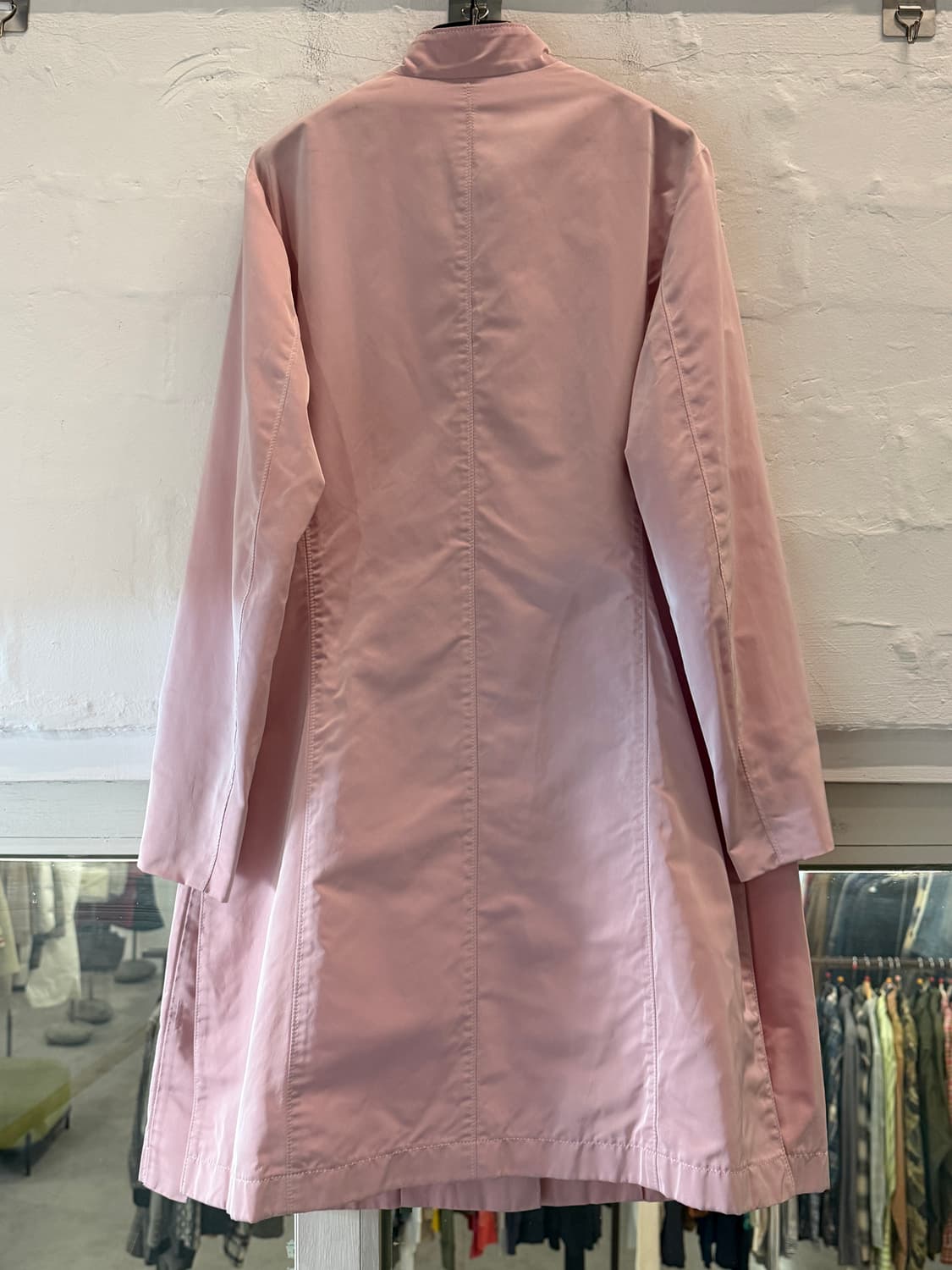 JIL SANDER 질샌더 파스텔 핑크 트렌치 코트 34 상품이미지7