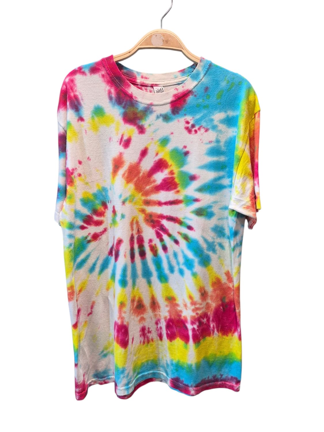 M&O 스피럴 염색 반팔 티셔츠 상품이미지1