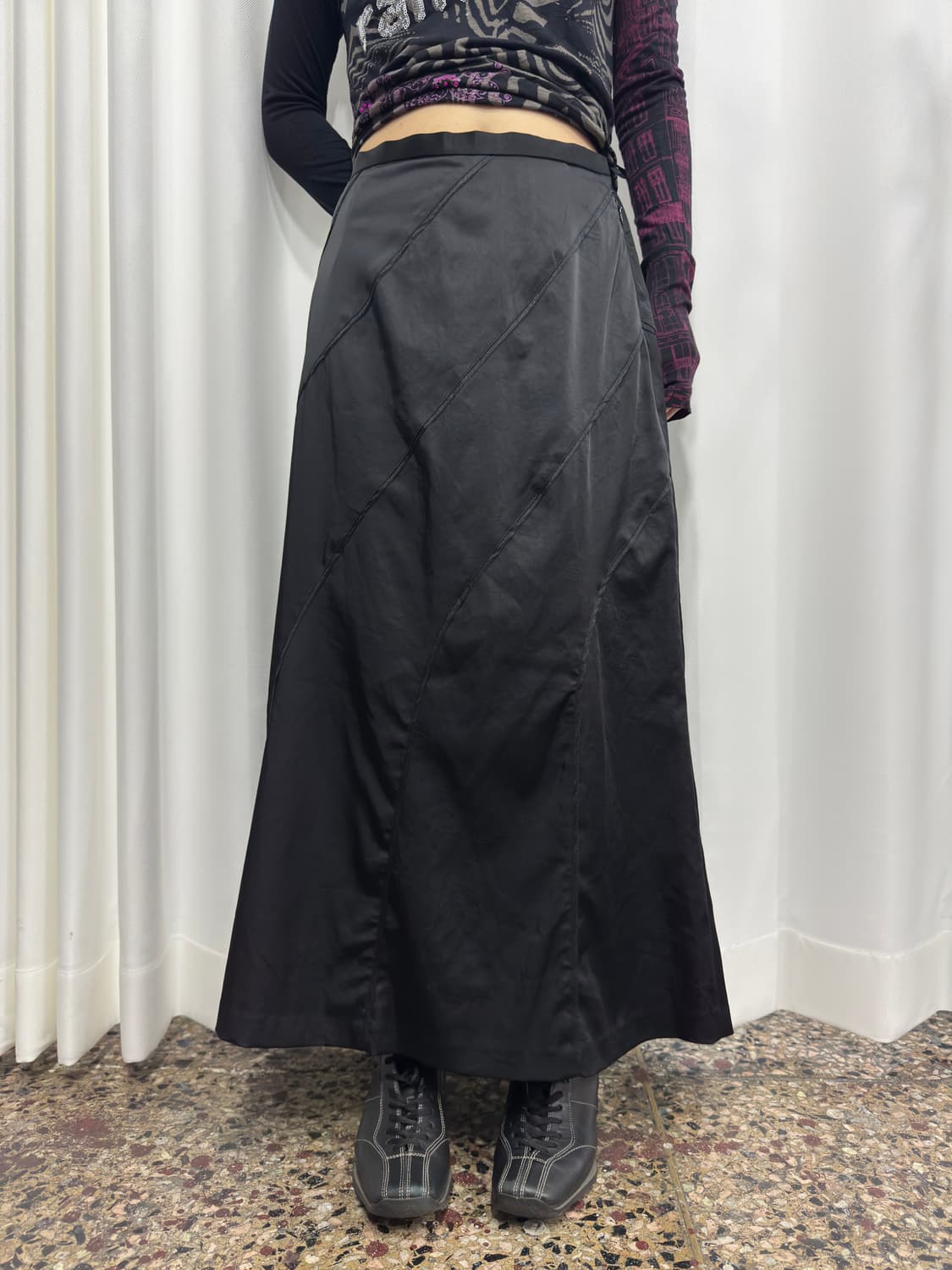 design long skirt 상품이미지3