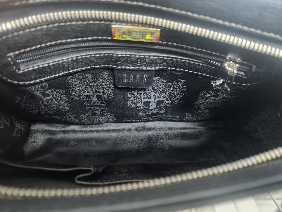 닥스 남성가방 클러치백 한줄체크 맨스백 세컨백 일수가방 BF13 상품이미지7