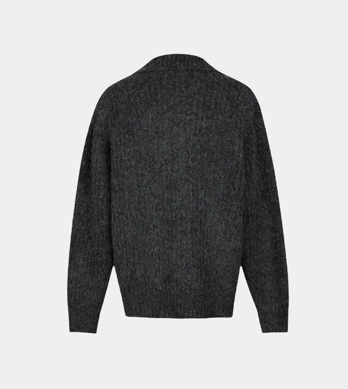 마리떼 프랑소와 저버 모헤어 카라 가디건 - 차콜 상품이미지2