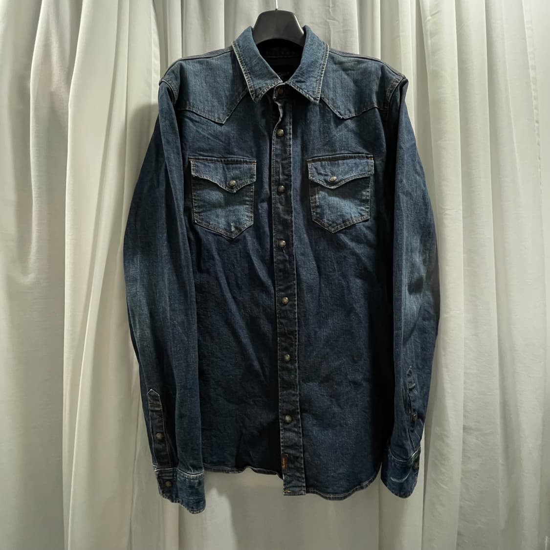 버커루/ 웨스턴 데님 셔츠/ XL 상품이미지1
