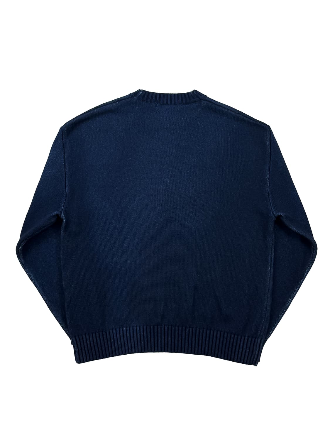 슈프림 프린트 워시드 스웨터 네이비 상품이미지5