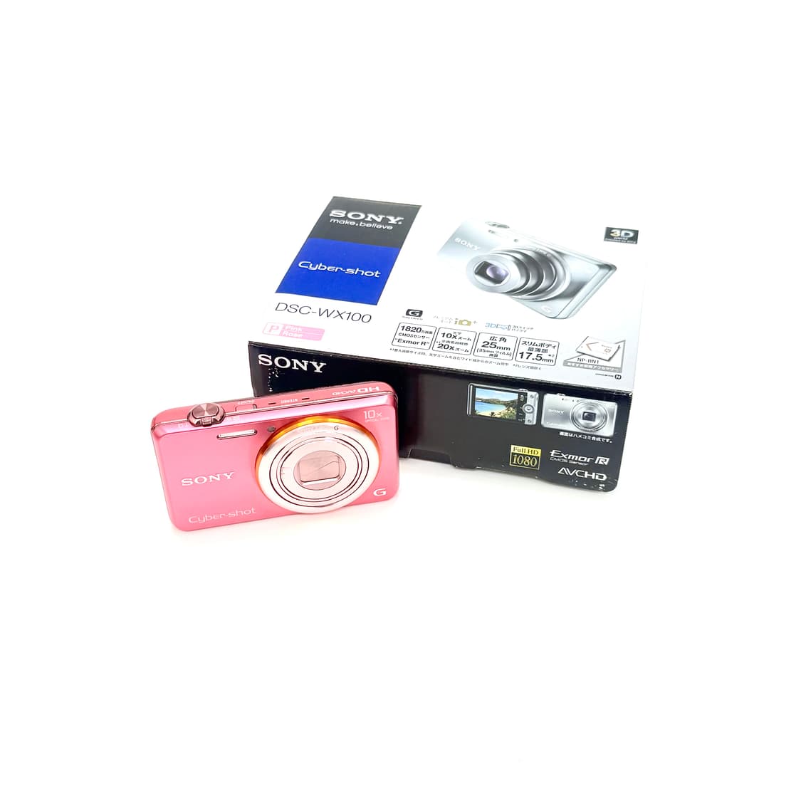 딸기우유&풀박스!) Sony Cyber-shot WX100 디카 카메라 상품이미지7