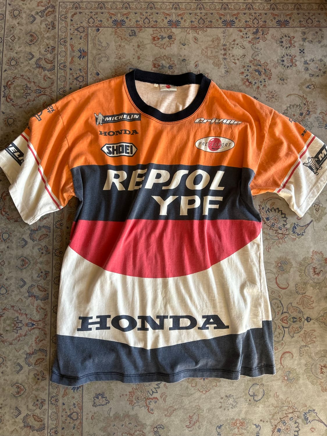 90-00‘s 혼다 랩솔 레이싱 모토티셔츠 상품이미지1