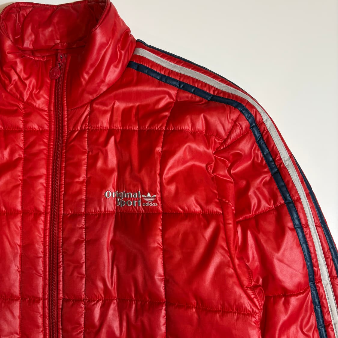 아디다스 오리지널 스포츠 파이어버드 레드 패딩 자켓 상품이미지3