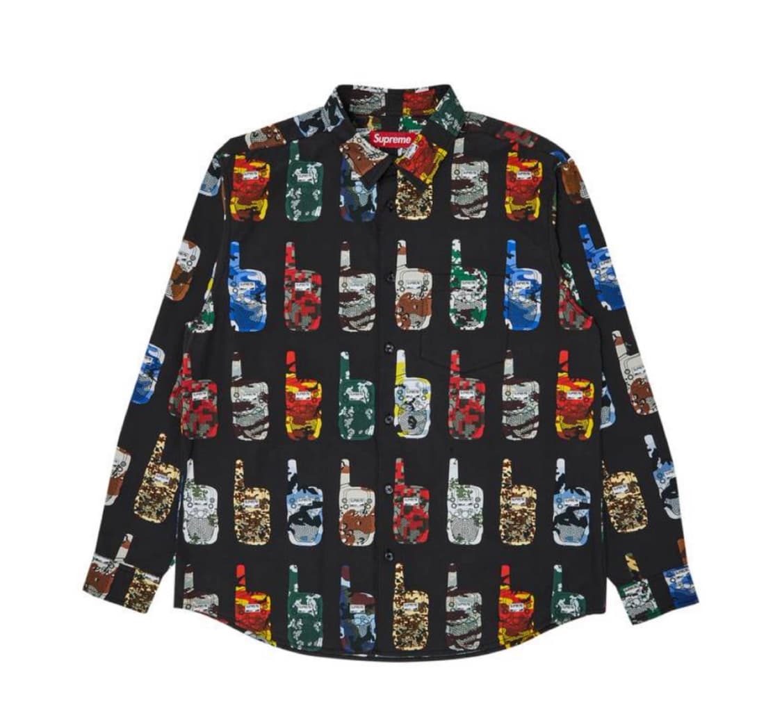 슈프림 워키토키 셔츠 L 상품이미지1