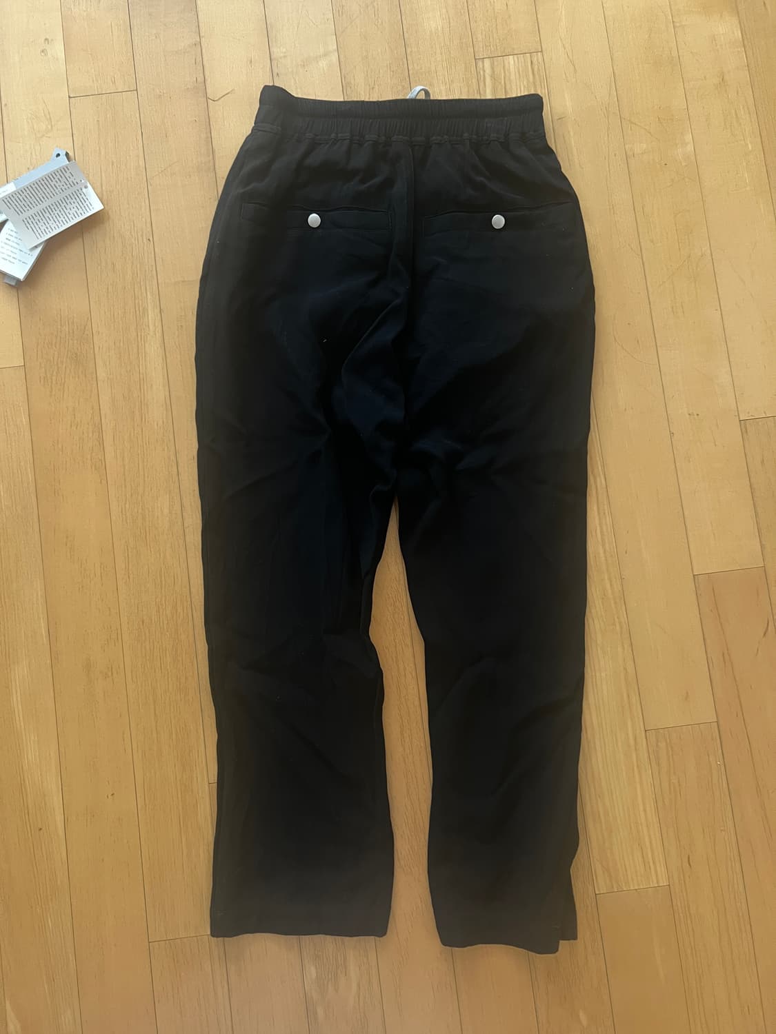 릭오웬스 드로우스트링 롱 팬츠  상품이미지3