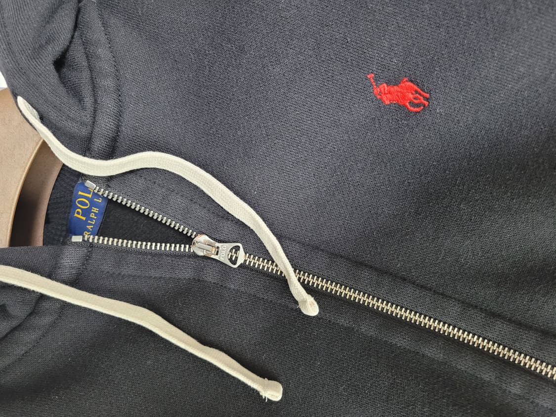 폴로 랄프로렌 후드집업 블랙 상품이미지3