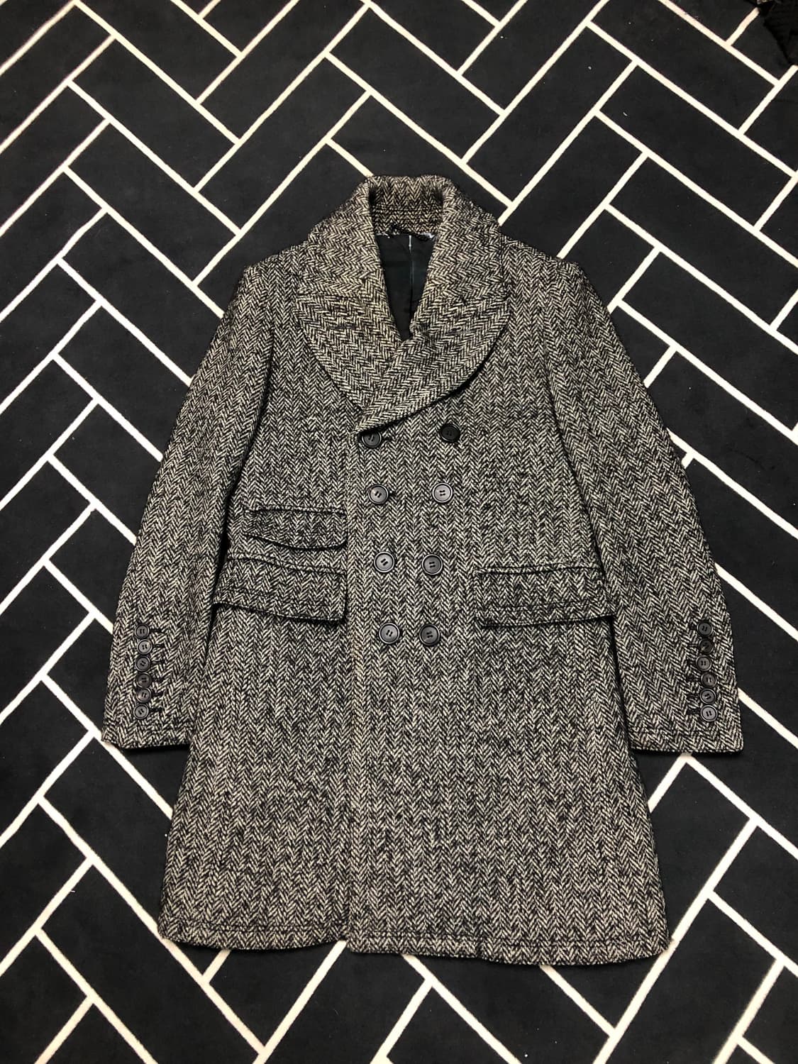 (특별횡재가)버버프로섬st.정우성 이중지 더블코트/몽클레어 스톤아일랜드프 상품이미지8