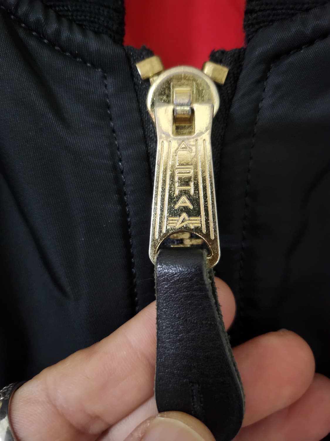 알파인더스트리 NASA MA-1 정품 항공점퍼 M사이즈 상품이미지3