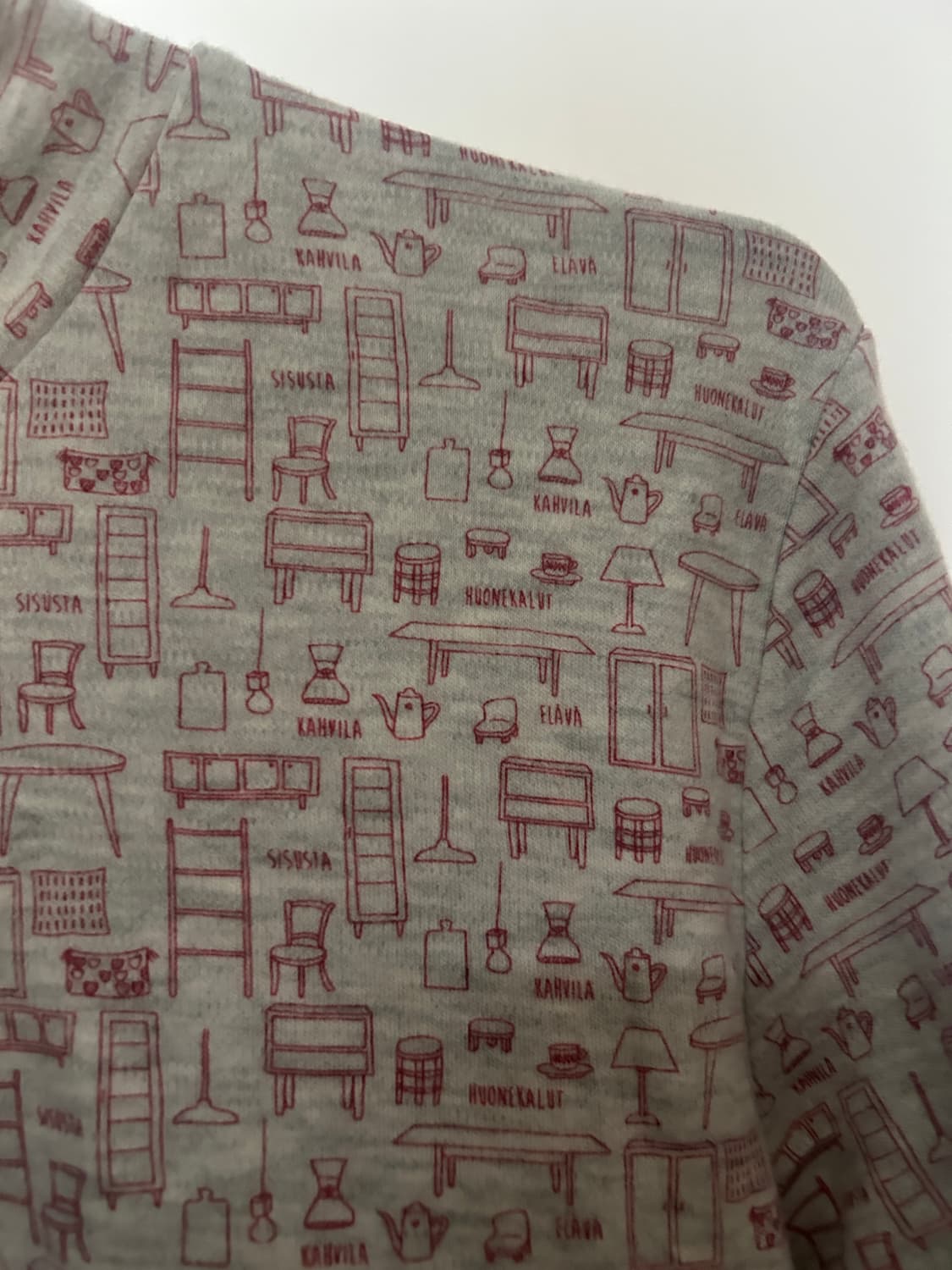 가구 일러스트 티셔츠  상품이미지8