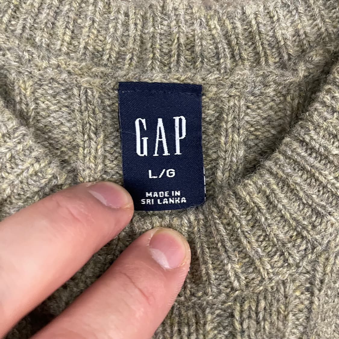 00s Gap 울 스웨터 (105) 상품이미지5