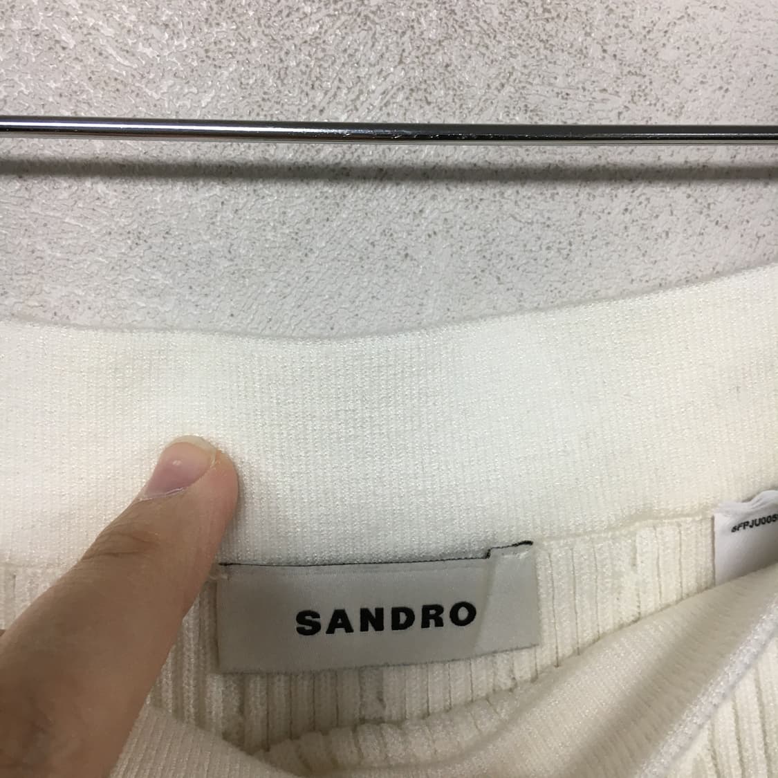 sandro 산드로 밴딩 니트 스커트 36 상품이미지6