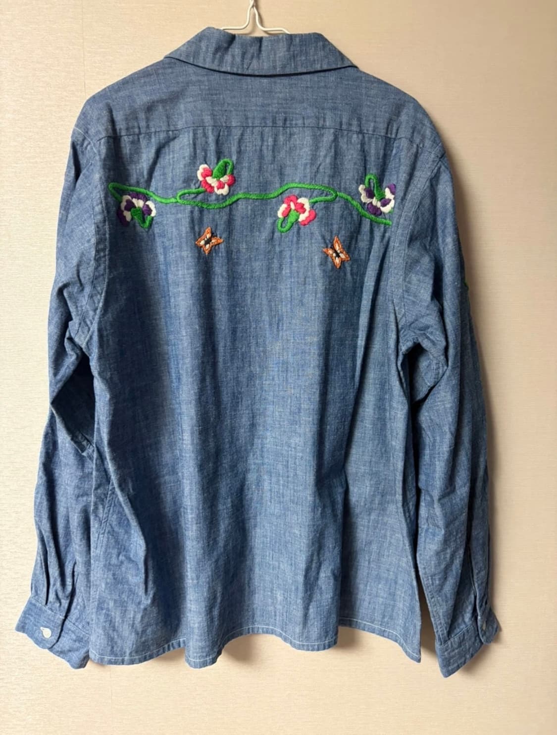 니들스 샴브레이 셔츠 상품이미지3