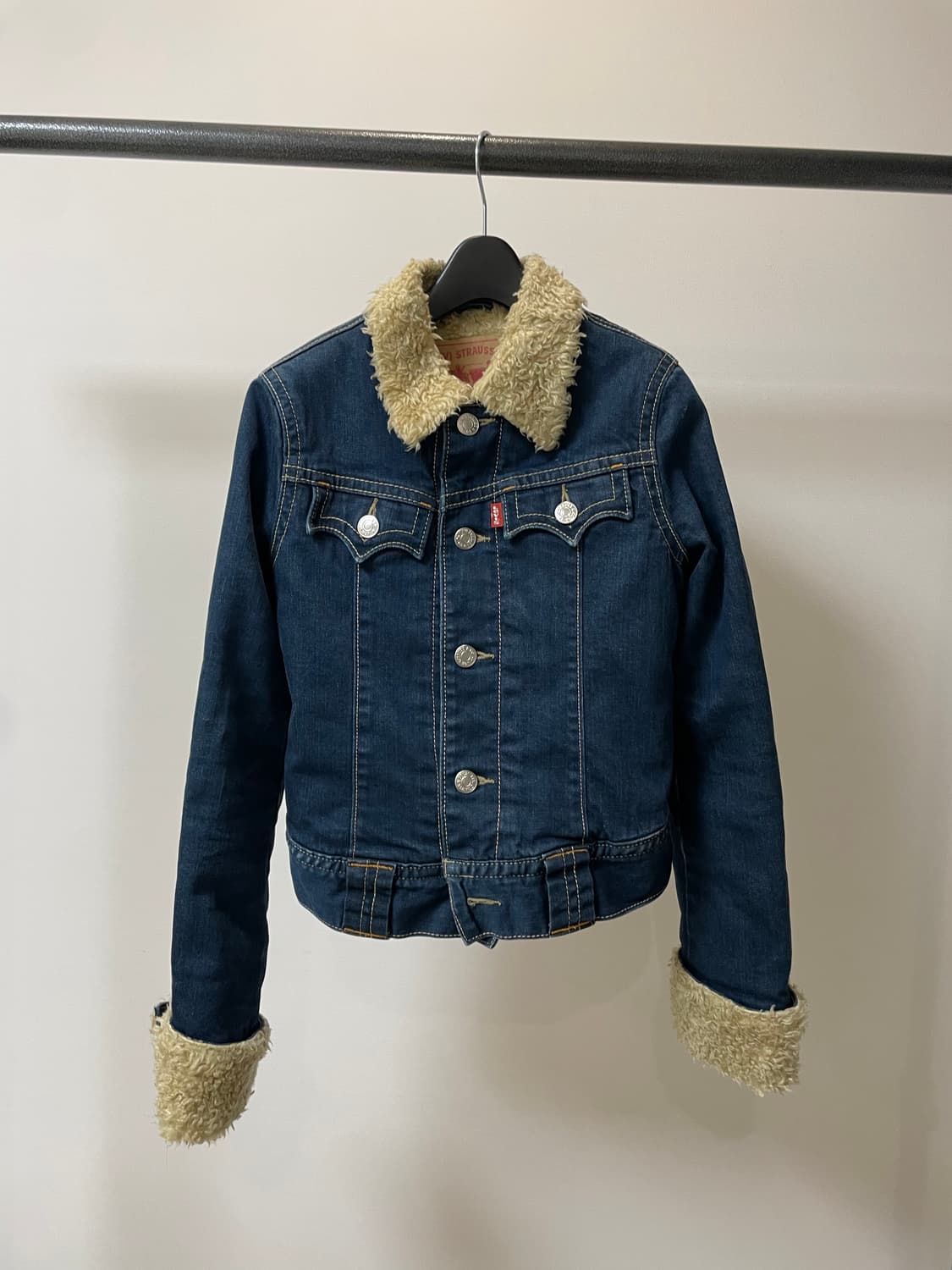 (90) levis 리바이스78372 쉐르파 데님 자켓 상품이미지1