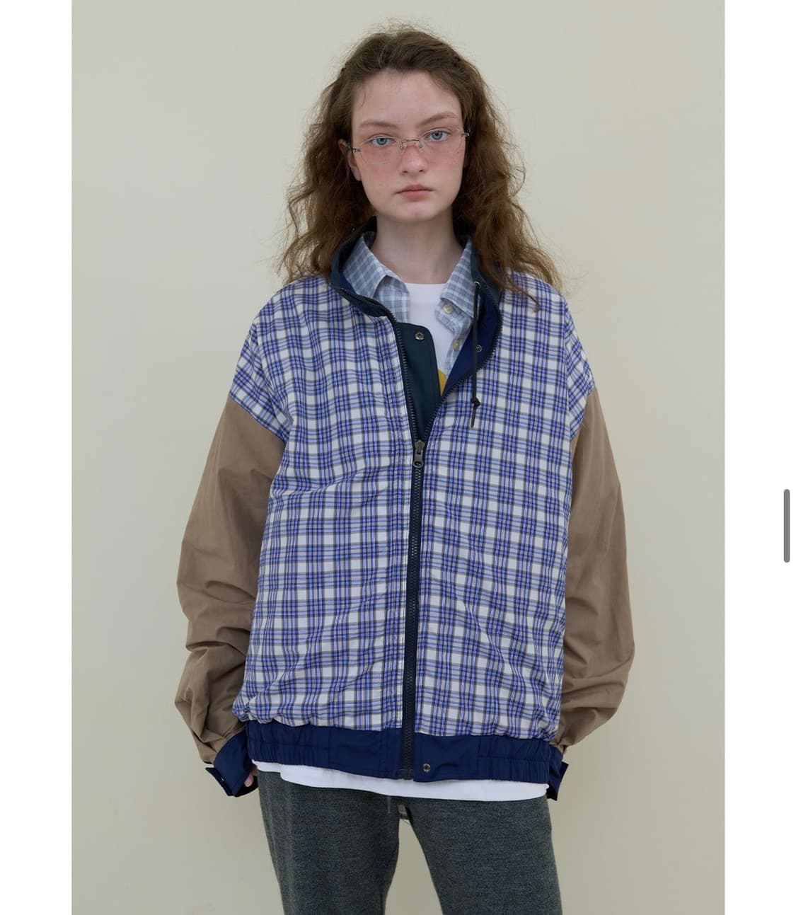 택만 제거한 새제품/노컨텐츠 리버시블 점퍼 상품이미지6