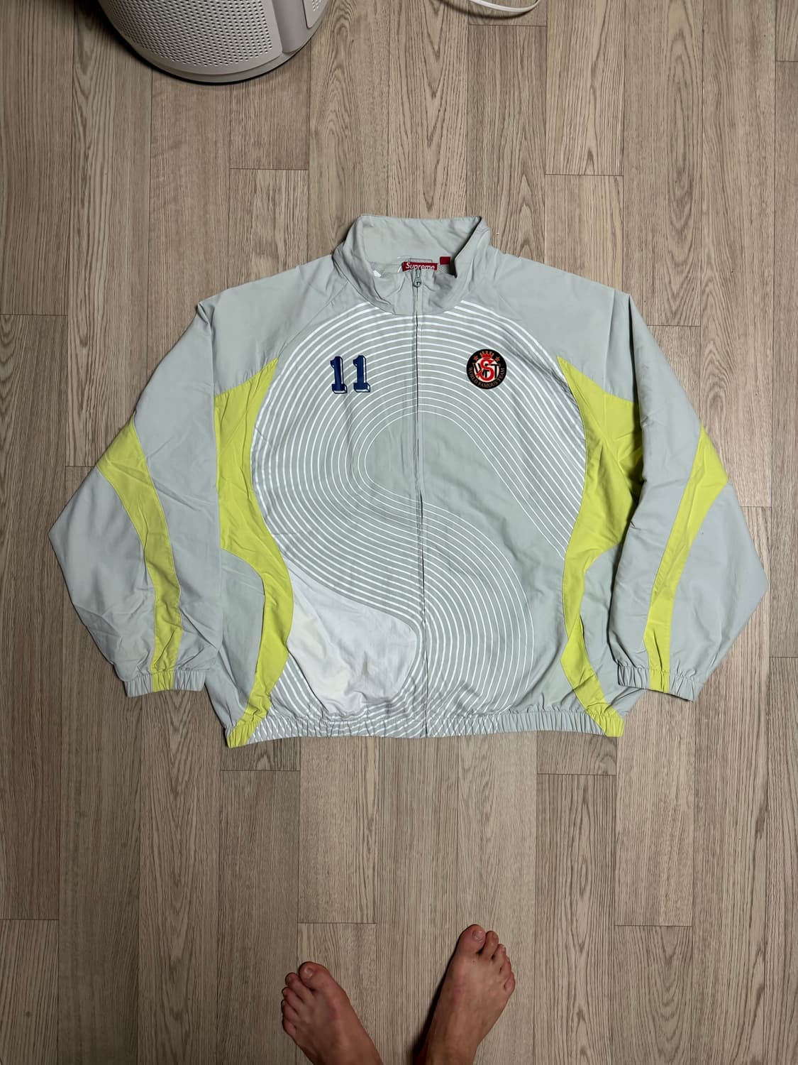 슈프림 S로고 트랙자켓 민트 24FW 상품이미지4