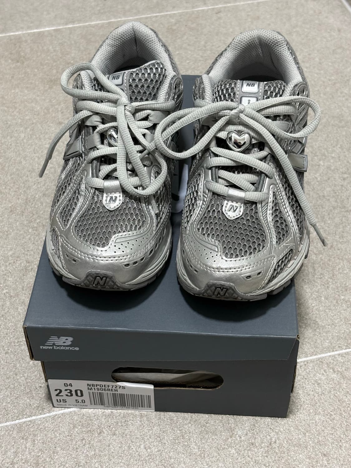 뉴발란스 1906R 하버 그레이 실버 230 상품이미지4