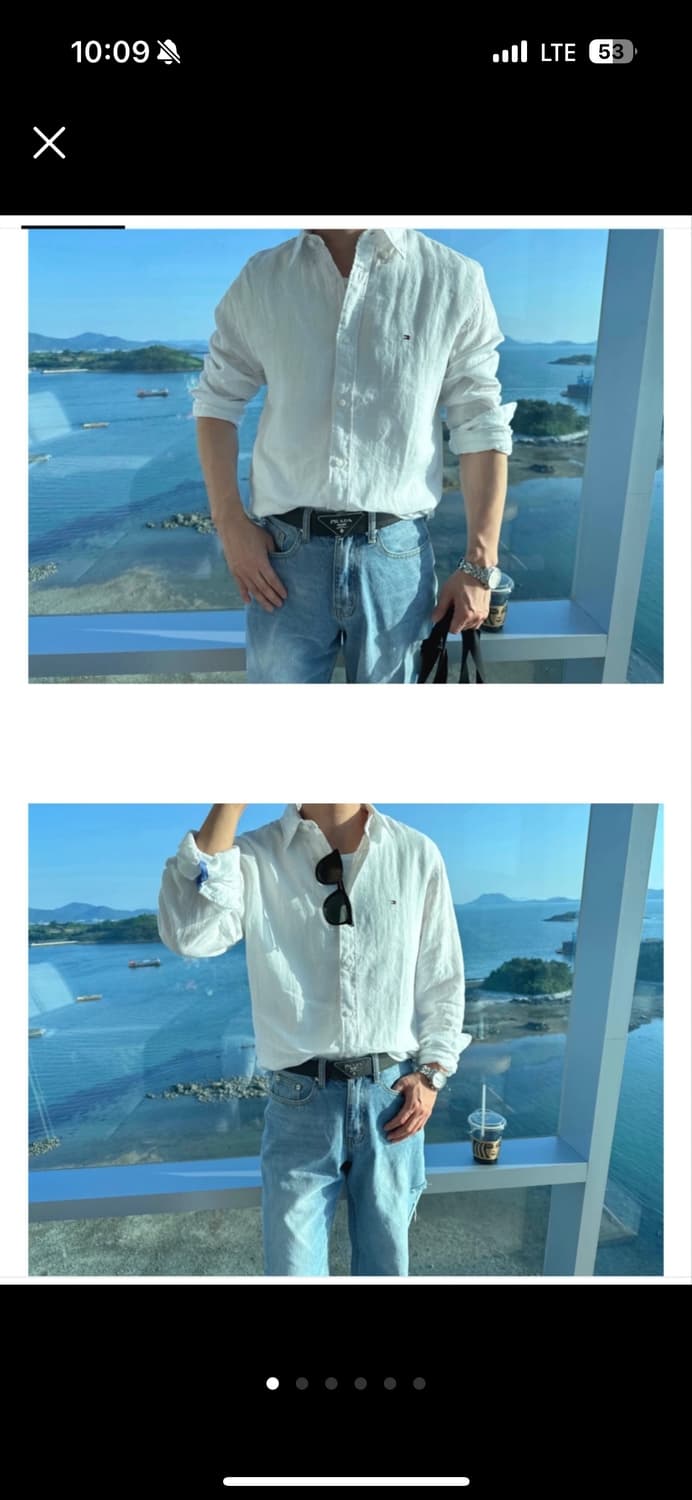 타미힐피거 셔츠 옥스포드 더플랙스 상품이미지1