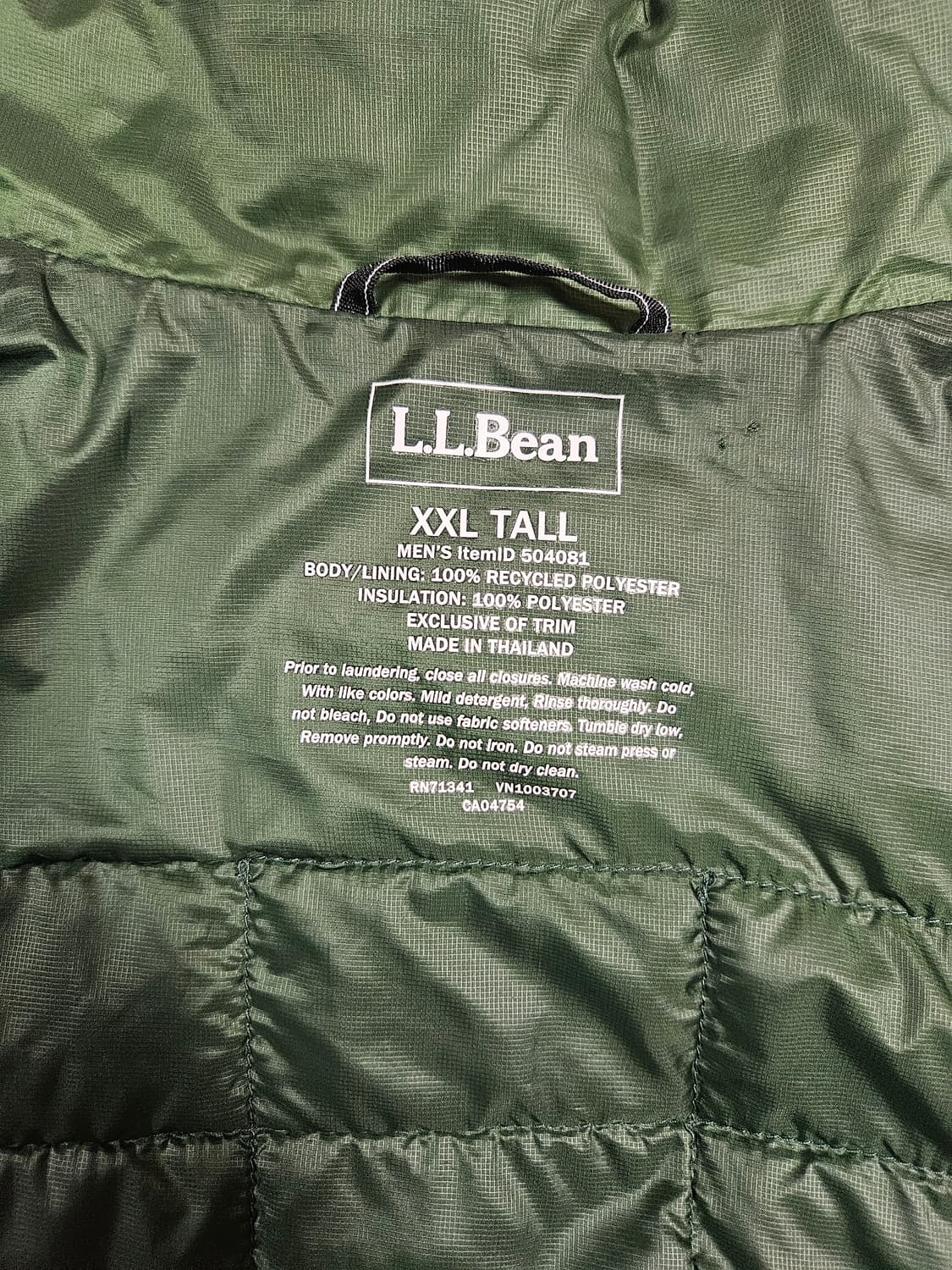​[L.L.Bean]PrimaLoft Packaway Jacket xxl 상품이미지4