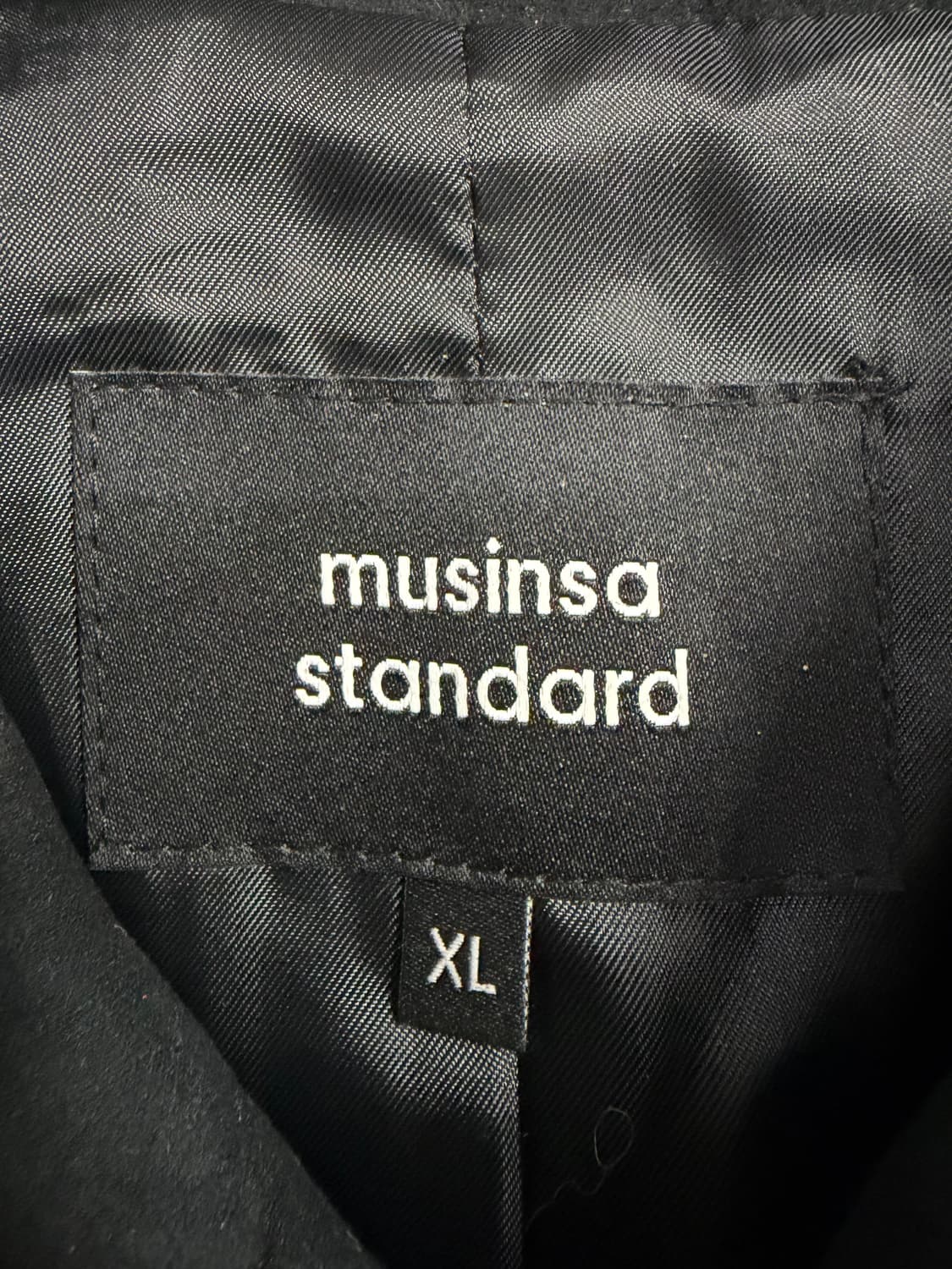 무신사 스탠다드 스웨이드 터치 집업 자켓 상품이미지3