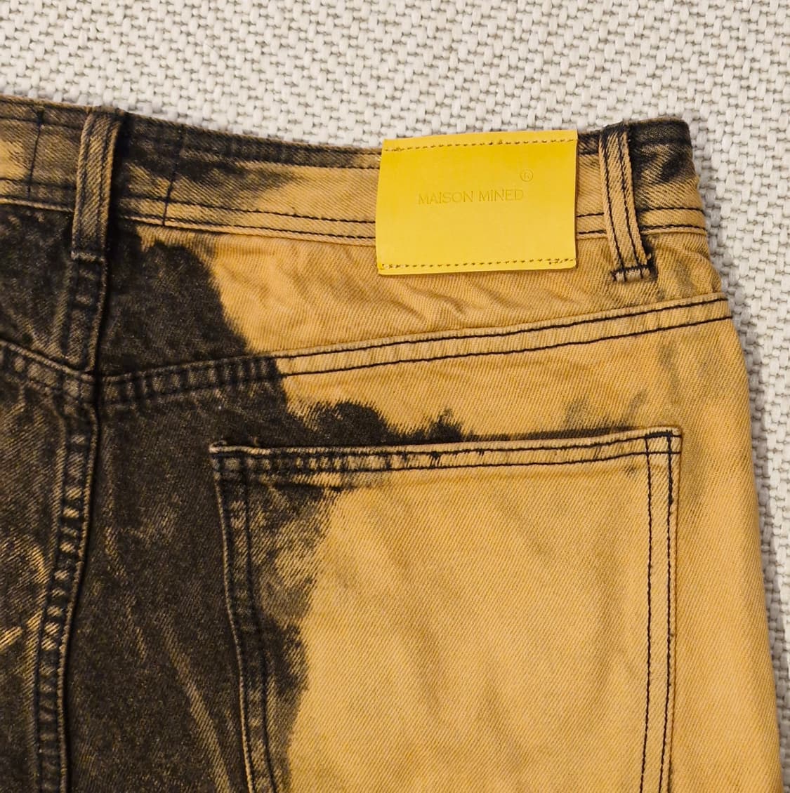 메종미네드 체다 오렌지 커브 데님팬츠 50 상품이미지8