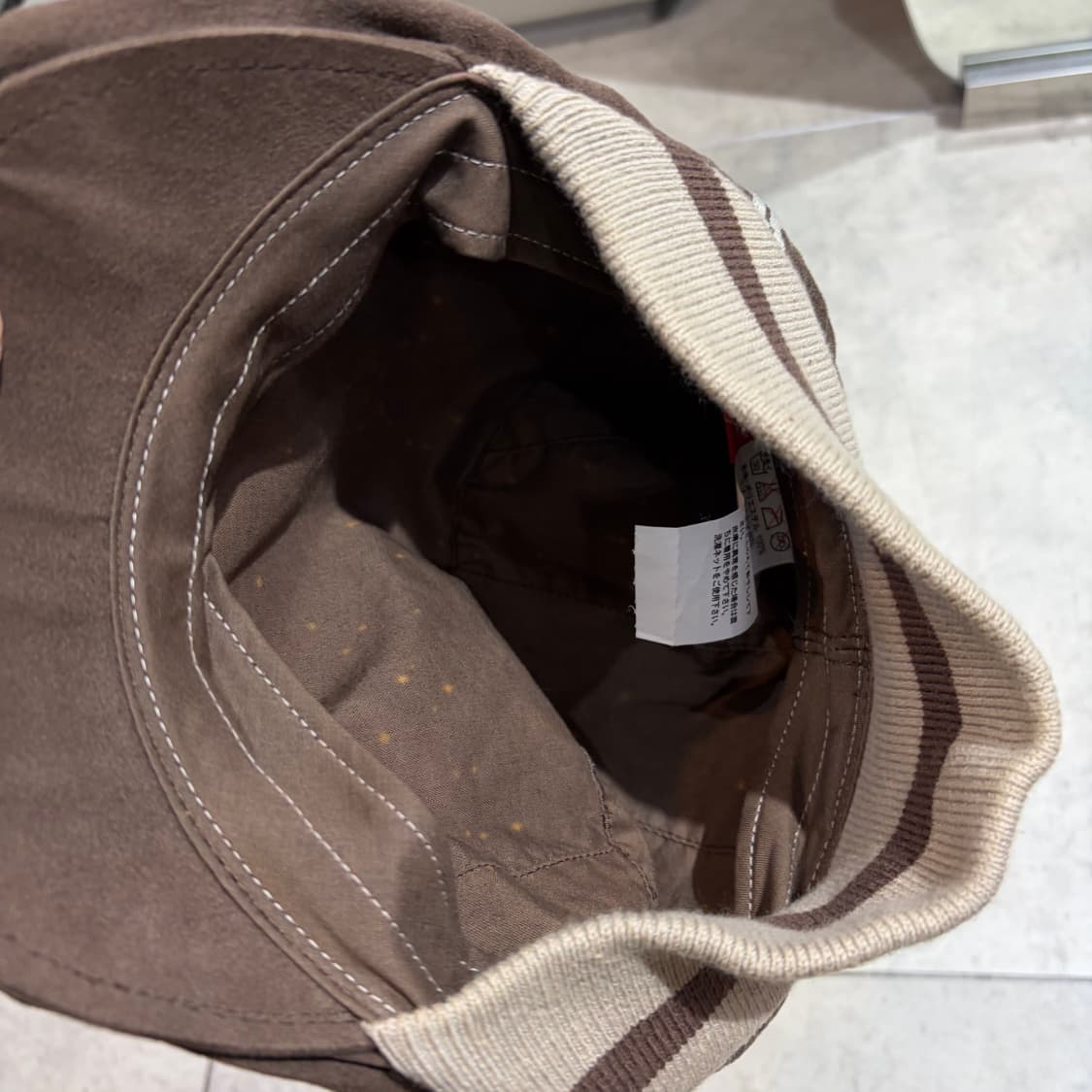 푸마 초코 브라운 헌팅캡 모자 상품이미지8