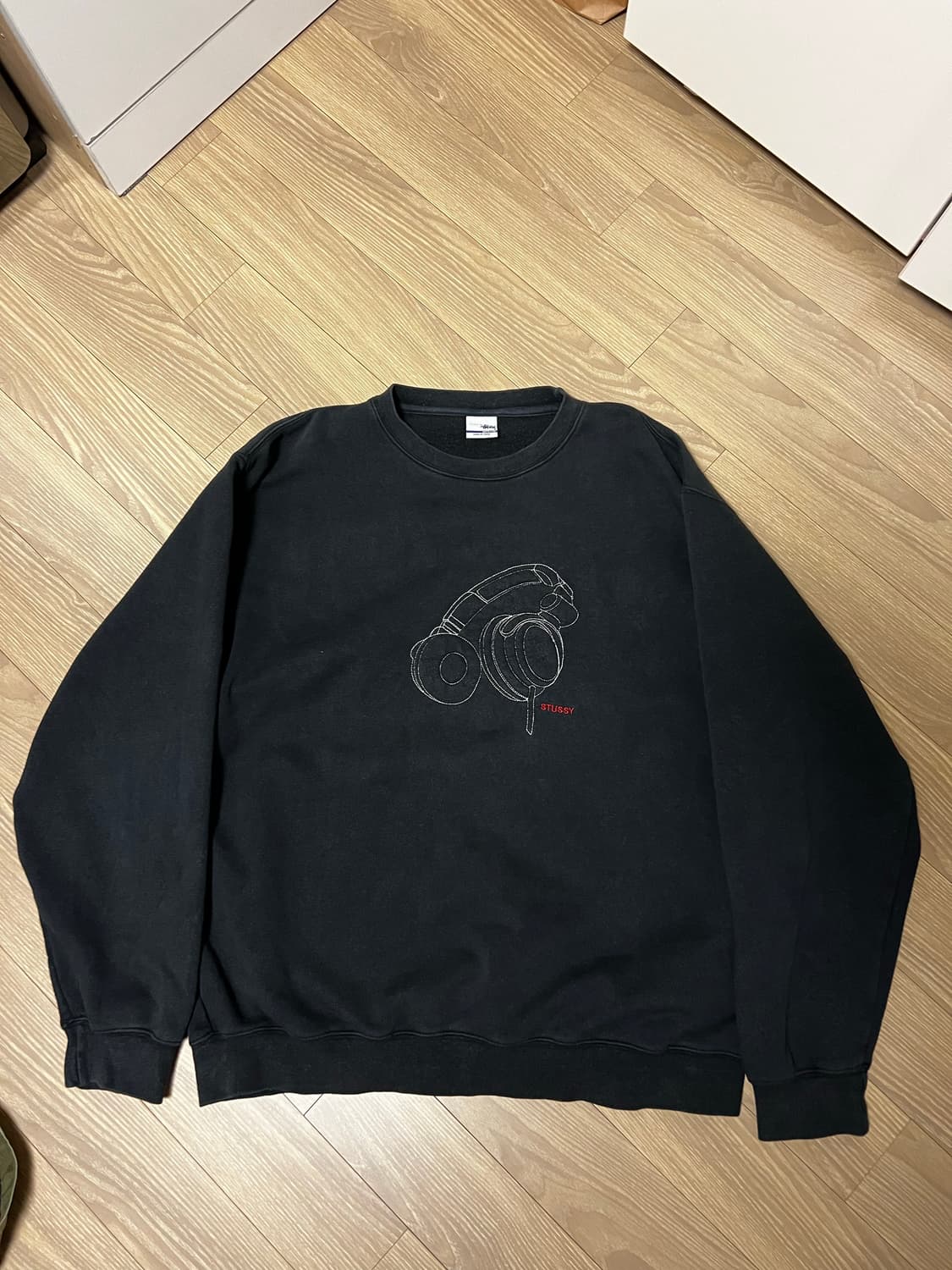 스투시 빈티지 헤드폰 맨투맨 상품이미지1