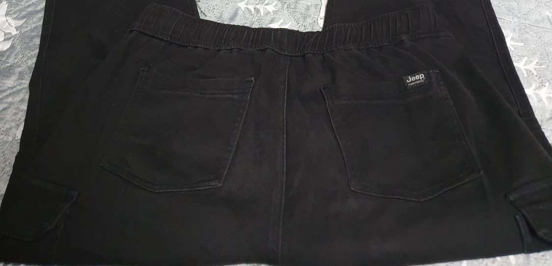 JEEP 스판 카고팬츠 블랙 (34) 상품이미지3