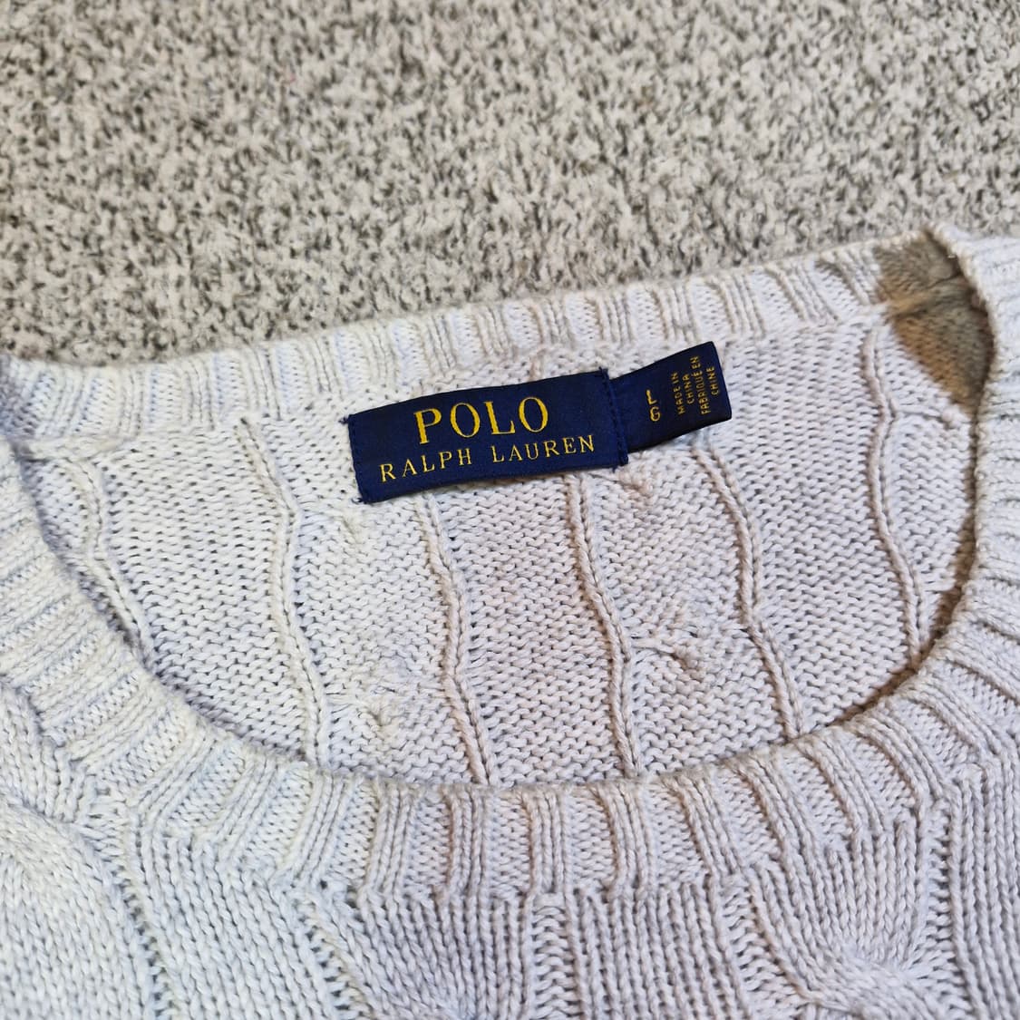 폴로 랄프로렌 케이블 니트 상품이미지3