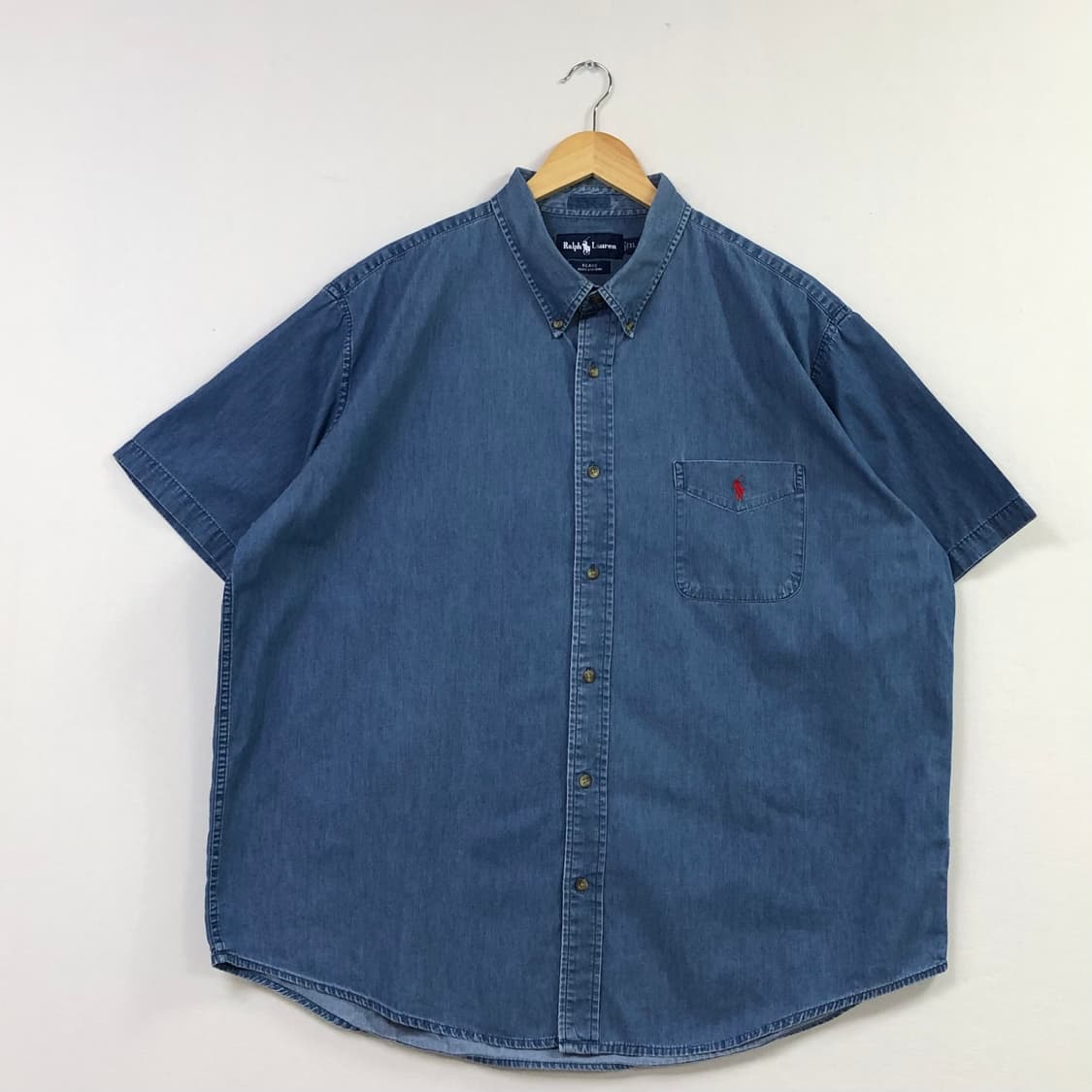 Xxl 폴로 데님 셔츠 상품이미지2
